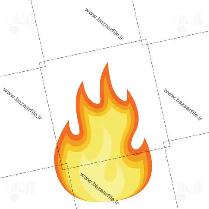 تصویر PNG شعله آتش