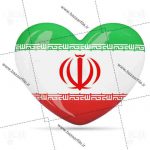 عکس قلب پرچم ایران