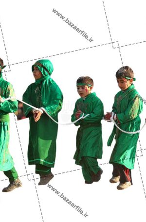 تصویر png مراسم تعزیه خوانی