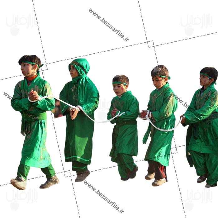 تصویر png مراسم تعزیه خوانی