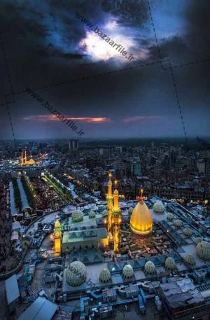عکس بین الحرمین کربلا
