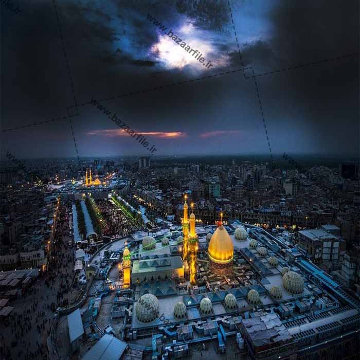 عکس بین الحرمین کربلا