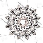 طرح png تزئینی ماندالا