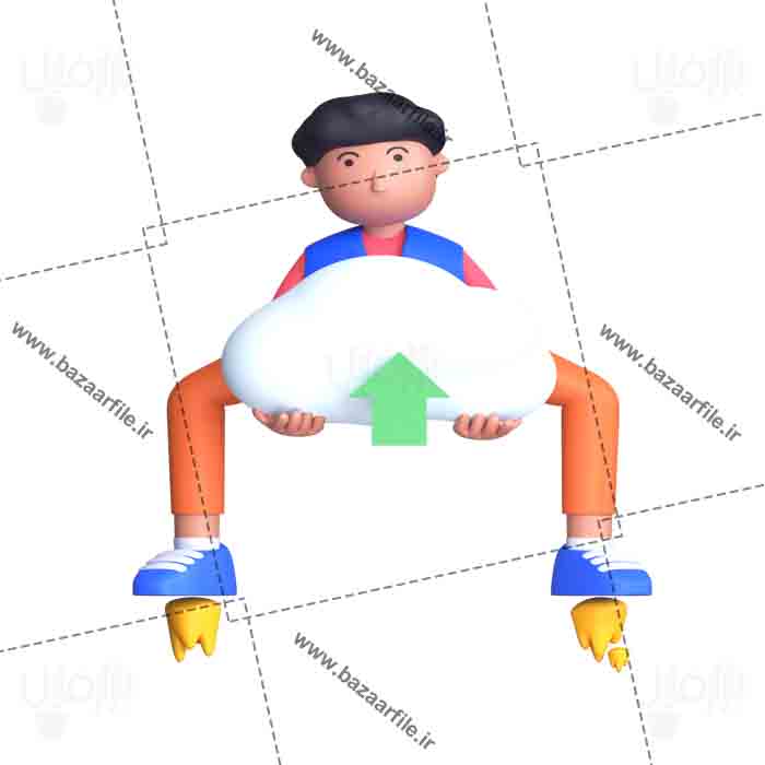 تصویر png سه بعدی آپلود کردن