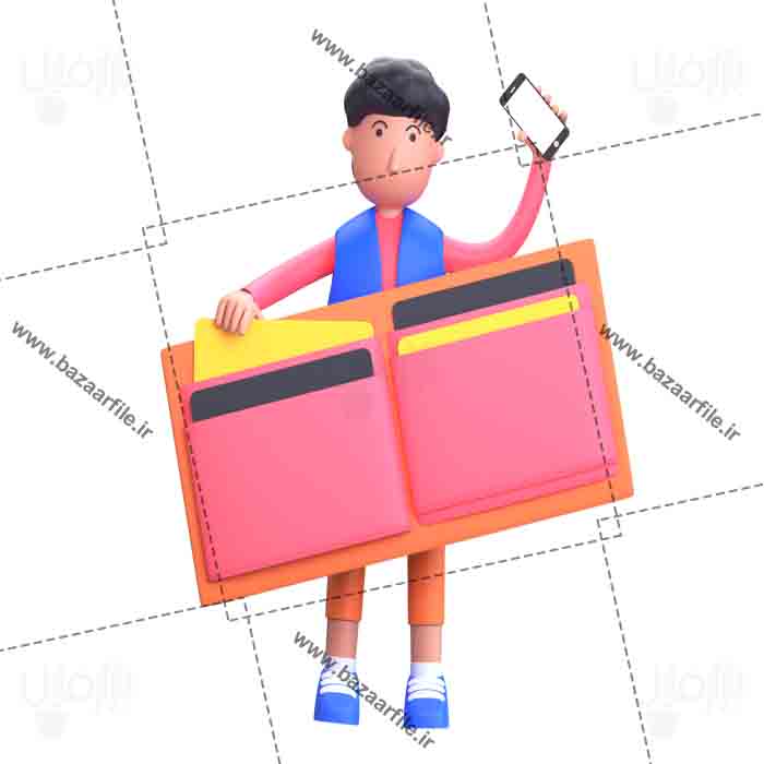 تصویر png سه بعدی پرداخت