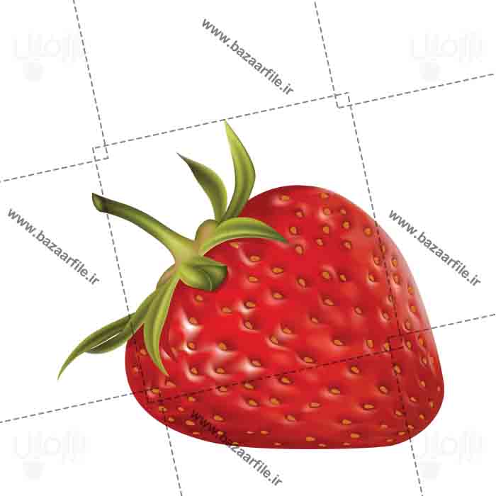 دانلود تصویر png کارتونی توت فرنگی