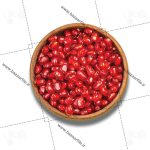 تصویر png انار دون شده در کاسه
