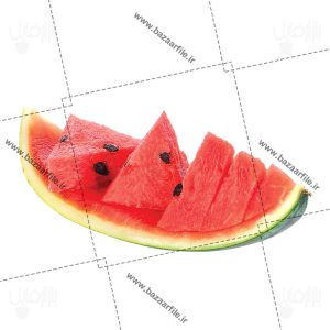 تصویر png قاچ هندوانه قرمز