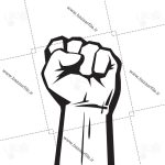تصویر png مشت گره کرده