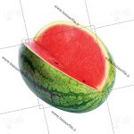 دانلود تصویر png هندوانه قاچ شده