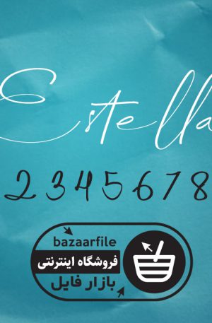 دانلود فونت انگلیسی Estella