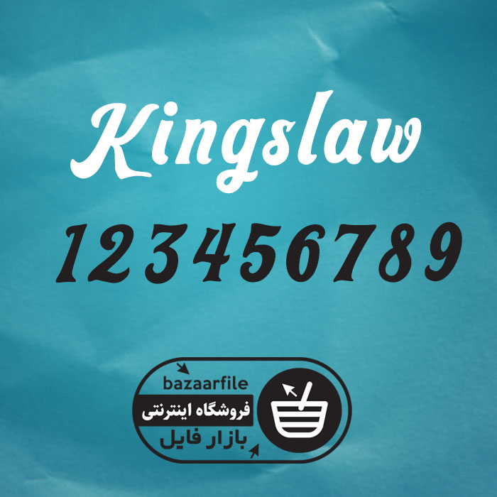 دانلود فونت انگلیسی Kingslaw