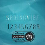 دانلود فونت انگلیسی SpringVibe