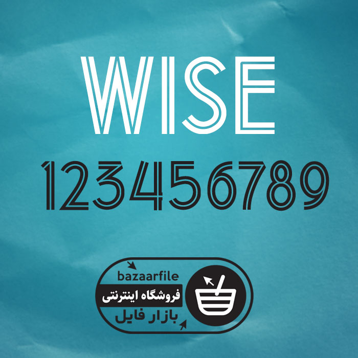 دانلود فونت انگلیسی WISE