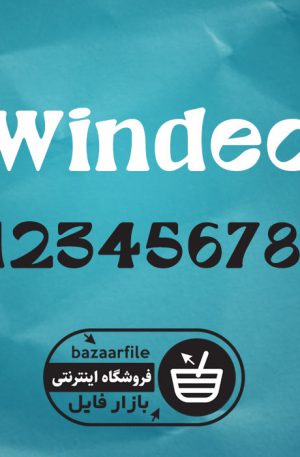 دانلود فونت انگلیسی Windec