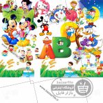 فایل لایه باز شخصیت های کارتونی