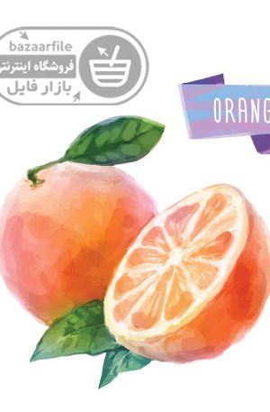 وکتور آبرنگی پرتقال