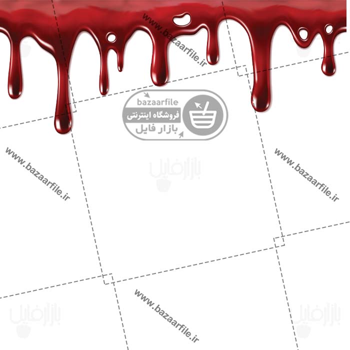 وکتور قطره خون