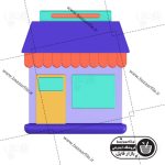 تصویر PNG سه بعدی فروشگاه