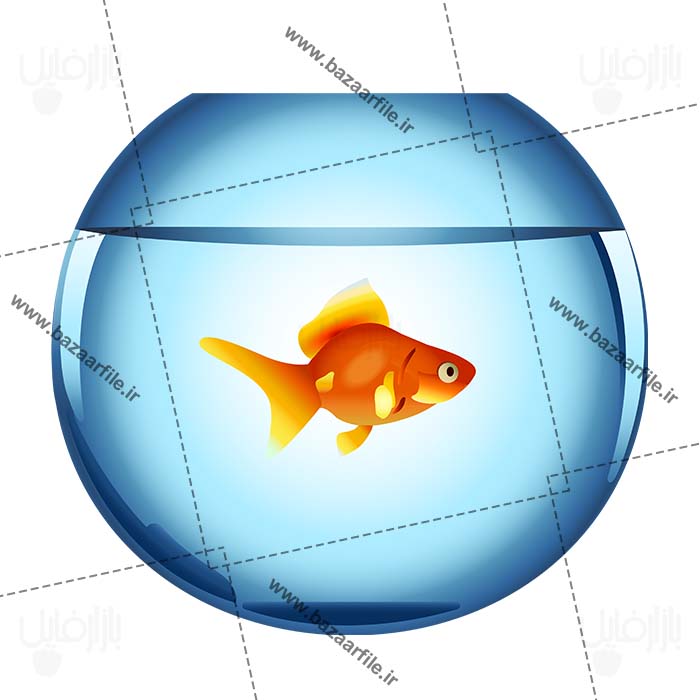 تصویر png تنگ ماهی قرمز عید