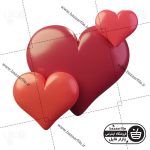 ایکون سه بعدی عشق