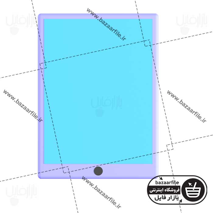 تصویر PNG ایکون سه بعدی آی پد