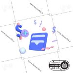 تصویر PNG ایکون سه بعدی اضافه کردن پول به کیف پول