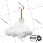 تصویر PNG ایکون سه بعدی توده برف