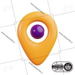 تصویر PNG ایکون سه بعدی جی پی اس
