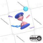 تصویر PNG ایکون سه بعدی در حال پردازش
