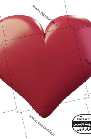 تصویر PNG ایکون سه بعدی عشق