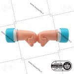 تصویر PNG ایکون سه بعدی مشت