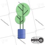 تصویر PNG ایکون سه بعدی گیاه