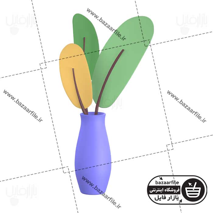 دانلود تصویر PNG ایکون سه بعدی گل
