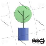 دانلود تصویر PNG ایکون سه بعدی گیاه