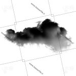 تصویر png ابر سیاه