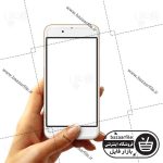 تصویر png موبایل در دست