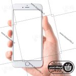 دانلود تصویر png موبایل در دست