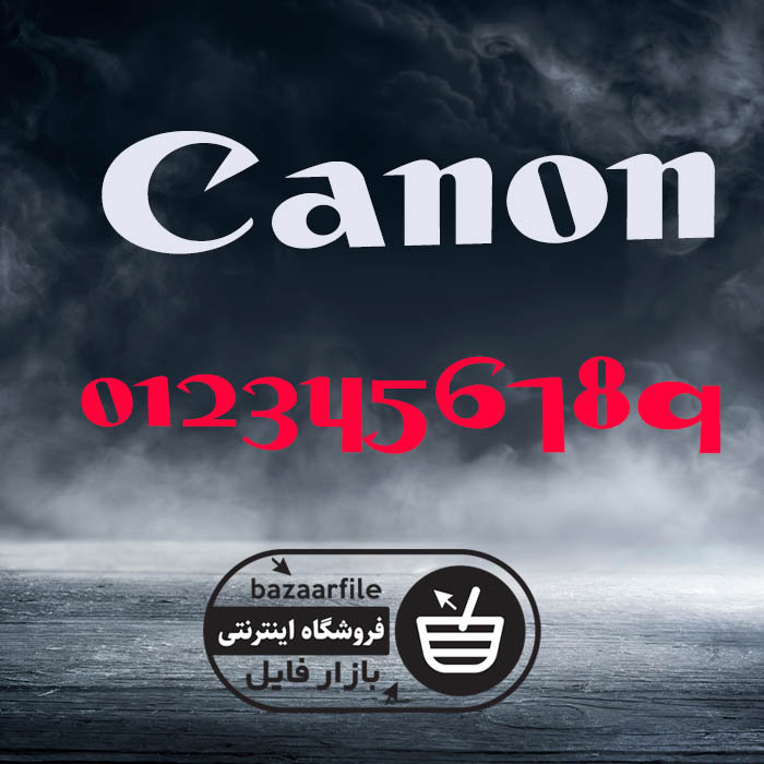 دانلود فونت انگلیسی Canon
