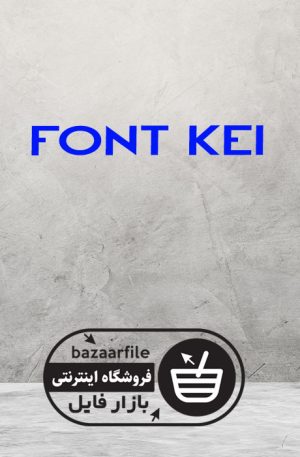 دانلود فونت انگلیسی Kei