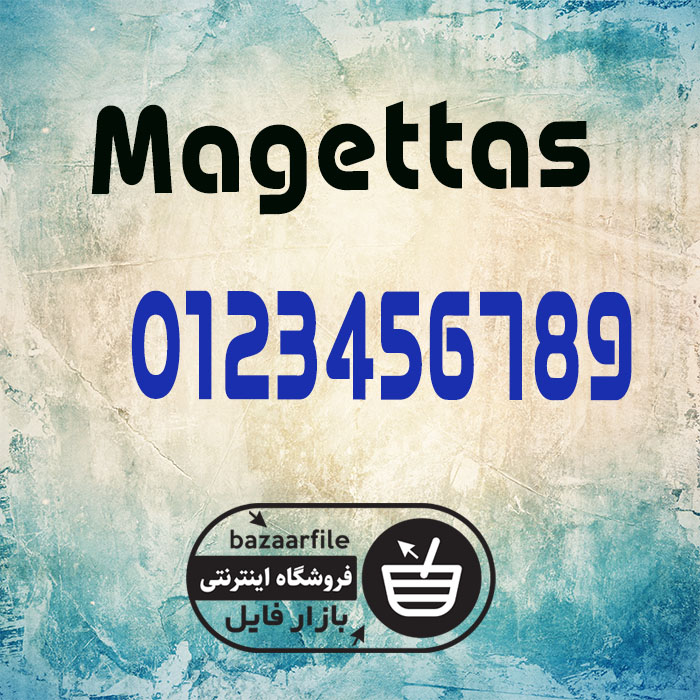 دانلود فونت انگلیسی Magettas