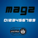 دانلود فونت انگلیسی Magz