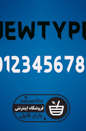 دانلود فونت انگلیسی Newtype