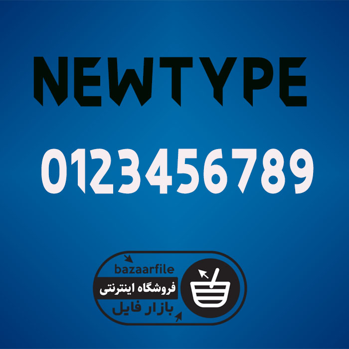 دانلود فونت انگلیسی Newtype