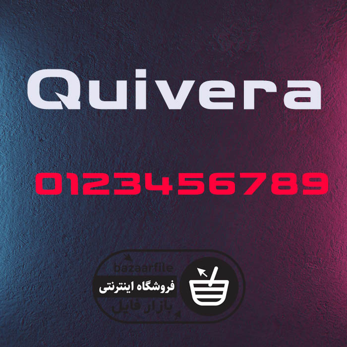 دانلود فونت انگلیسی Quivera