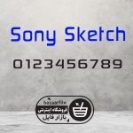 دانلود فونت انگلیسی Sony Sketch