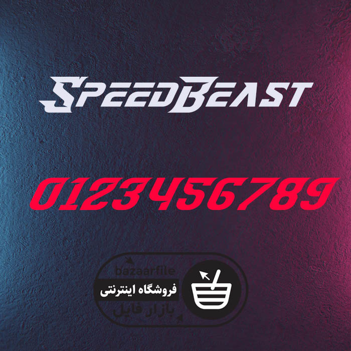 دانلود فونت انگلیسی SpeedBeast
