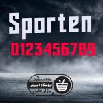 دانلود فونت انگلیسی Sporten