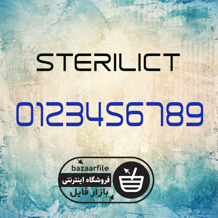 دانلود فونت انگلیسی Sterilict