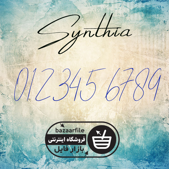 دانلود فونت انگلیسی Synthia